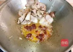 Illustration of how to make pork belly and fried potatoes 9