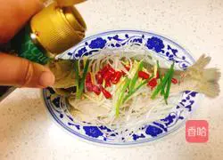 Illustration of how to make steamed seabass 7