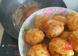 Illustration of how to make tiger eggs 3