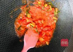 Illustration of how to make tomato sardines 8