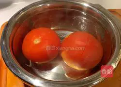 Illustration of how to make tomato scrambled eggs 2