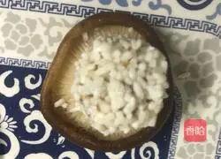 Illustration of how to make mushroom glutinous rice balls 8