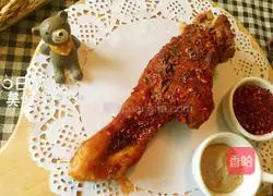 Illustration of roast leg of lamb 7