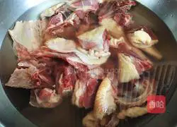 Illustration of how to make big goose stewed with potatoes 2