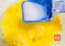 Illustration of how to make scrambled eggs with fennel 4