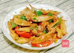 Illustration of braised chicken wing tips 16