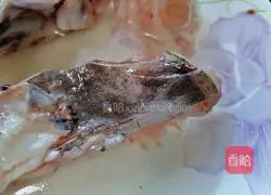 Illustration of steamed grass carp 1