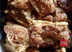 Illustration of how to make rice noodles and meat 4