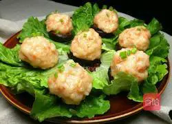 Illustration of how to make mushrooms stuffed with flowers 14