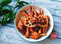 Illustration of how to make braised rice cooker version 17