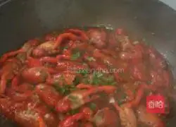 Illustration of how to make garlic crayfish 7