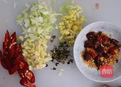 Illustration of how to make stir-fried green beans that are perfect for rice 3