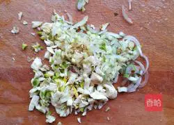 Illustration of how to cook tofu with shiitake mushrooms and minced meat 4