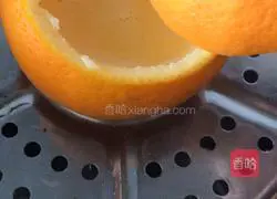 (Steamed Vegetables) Illustration of Orange Steamed Eggs 9