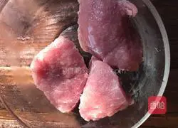 Illustration of homemade meat floss 2