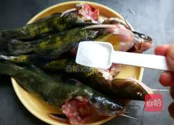 Illustration of braised yellow catfish 4