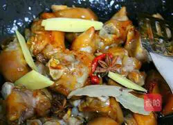 Illustration of Braised Pork Trotters 6