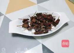 Illustration of how to make toothpick meat 7