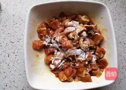 Illustration of how to make fried diced chicken with pineapple 4