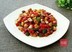 Illustration of how to make Kung Pao King Oyster Mushroom 14