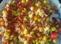Illustration of how to make corn and pepper fish fillets 4