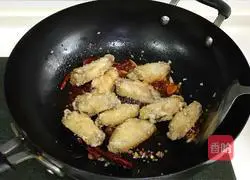 Illustration of Korean finger-sucking fried chicken wings 12