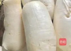 Illustration of how to make fried radish balls 1