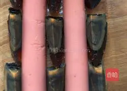 (Steamed vegetables) Illustration of steamed double eggs 7