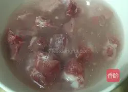 Illustration of how to make taro ribs 2