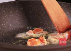 Illustration of how to make crab roe tofu 7