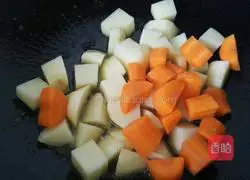 Illustration of how to make curry chicken 8