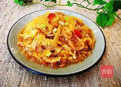 Illustration of how to make pickled cabbage powder 10