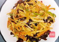 Illustration of how to make fish-flavored shredded pork 4