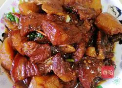 Illustration of Braised Pork and Stewed Potatoes 12