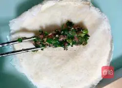 Illustration of how to make spring rolls 3