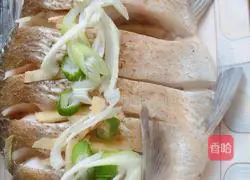 Illustration of how to make steamed seabass 3