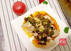 Illustration of how to make saliva chicken 14