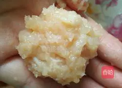 Illustration of making sweet and sour chicken balls 6