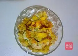 Illustration of how to make luffa and scrambled eggs 5