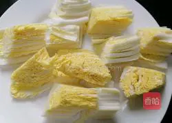 Illustration of how to make shrimp and baby cabbage 2