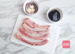 Illustration of how to make grilled ribs with sauce 1