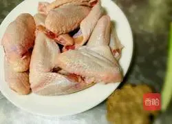 Illustration of braised chicken wings 1