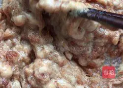 (Steamed vegetables) stuffed with mushrooms and meat Illustration of how to do it 4