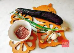 Illustration of how to make beef brisket and fish-flavored eggplant 2
