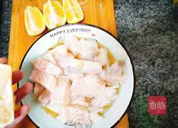 Illustration of how to make lemon fried fish with lunch recipe 2