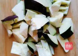 Illustration of how to make fish-flavored eggplant 1