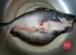 Illustration of how to make steamed fish 1