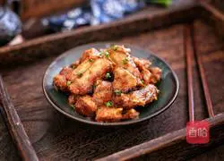 Illustration of how to make braised pork ribs with taro 14