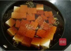 Illustration of how to make spicy tofu 8