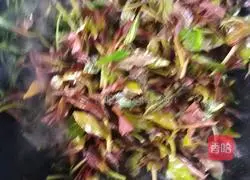 Illustration of how to make Chinese toon scrambled eggs 4